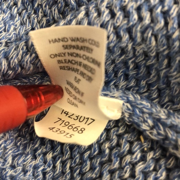 J Jill sweater blue - Picture 7 of 7